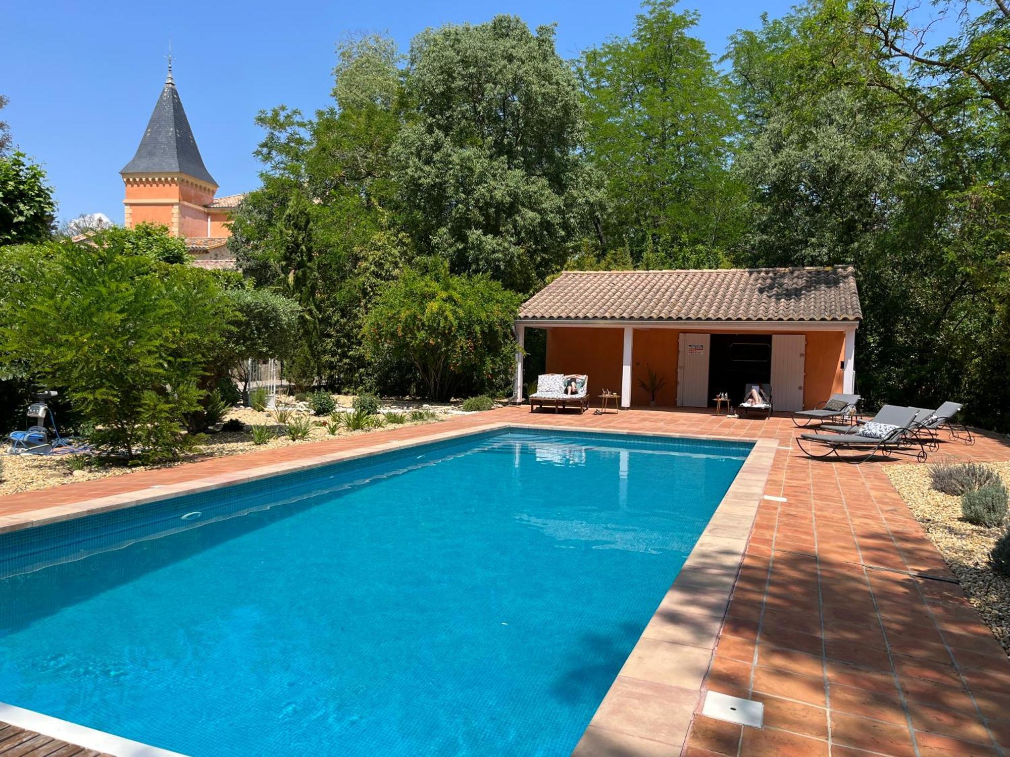 Chateau De Roquelune Pézenas Kültér fotó